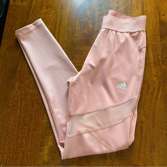 Adidas Hyperglam High Rise Tights - Picture 2 of 8